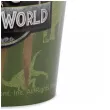 dekoracje stolu na urodziny dino party kubeczki papierowe jurassic world zielone 250ml x6
