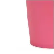 dekoracje stolu na urodziny kubeczki papierowe monokolor jednorazowe rozowy 250 ml 6 szt