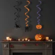 dekoracje wiszace na halloween swiderki mix ozdoba do powieszenia 6 szt