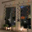 dekoracje wiszace na halloween swiderki ozdoba do powieszenia dynia czaszka czarownica nietoperz