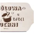 deska dekoracyjna z nadrukiem krolowa kuchni nie ma to jak u babci giftworld 12x26 5 cm