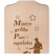 deska do krojenia mistrz grilla pan ogniska 11 5 x 26 5 cm