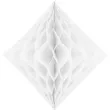 diament bibulowy classic honeycomb bialy partydeco 30cm