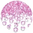 diamentowe konfetti 12mm jasny roz 100szt 1op