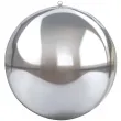dmuchana kula lustrzana srebrny partydeco 120 cm