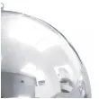 dmuchana kula lustrzana srebrny partydeco 120 cm