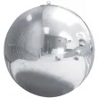 dmuchana kula lustrzana srebrny partydeco 90 cm