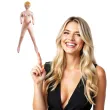 dmuchana lala sexy blond widmann 150 cm