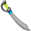 dmuchaniec szabla pirata szary boland 70 cm