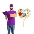 dodatek do prezentu bukietu na dzien matki urodziny pik ozdobny dla kochanej mamy 24 cm