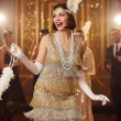 dodatek do stroju ma karnawal naszyjnik perly retro lata 20 80 diva flapperka marilyn