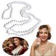 dodatek do stroju ma karnawal naszyjnik perly retro lata 20 80 diva flapperka marilyn