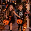 dodatek do stroju makijaz na halloween wodne tatuaze zmywalne krwawa dlon rany krew help