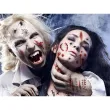 dodatek do stroju makijaz na halloween wodne tatuaze zmywalne krwawe rany lancuchy