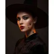 dodatek do stroju makijaz na halloween wodne tatuaze zmywalne pajaki czarne 32 szt