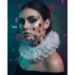 dodatek do stroju makijaz na halloween wodne tatuaze zmywalne pajaki czarne 32 szt