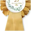 dodatek do stroju na 10 rocznice slubu kotylion eukaliptus beauty przypinka jubileusz gody