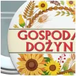 dodatek do stroju na dozynki gminne metalowa przypinka gospodarz dozynek pin zniwa