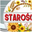 dodatek do stroju na dozynki gminne metalowa przypinka staroscina slonecznik pin zniwa