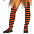 dodatek do stroju na halloween andrzejki dzien dyni rajstopy czarownica paski 92 118