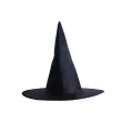 dodatek do stroju na halloween andrzejki kapelusz czarownica czarny do zdjec wiedzma