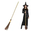 dodatek do stroju na halloween andrzejki karnawal miotla czarownicy wiedzmy dekoracja 101 cm