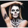dodatek do stroju na halloween biala farbka do twarzy do makijazu wampir duch kosciotrup 20 ml