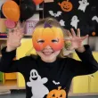 dodatek do stroju na halloween dla dziecka maska papierowa dynia dzien dyni do szkoly przedszkola