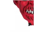 dodatek do stroju na halloween karnawal maska lateksowa diabel czerwony demon
