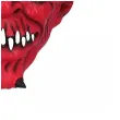 dodatek do stroju na halloween karnawal maska lateksowa diabel czerwony demon