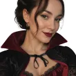 dodatek do stroju na halloween kolczyki akrylowe nietoperze czarne wampirzyca 2 szt