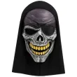 dodatek do stroju na halloween maska kosciotrup pirat potwor z kapturem