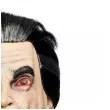 dodatek do stroju na halloween maska lateksowa wampir hrabia dracula wlosy karnawal