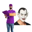 dodatek do stroju na halloween maska lateksowa wampir nosferatu karnawal