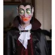 dodatek do stroju na halloween maska led wampir hrabia dracula swiecaca karnawal