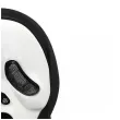 dodatek do stroju na halloween maska z kapturem morderca ghostface krzyk