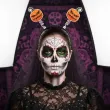 dodatek do stroju na halloween opaska do wlosow dynia ze swiecacymi oczami