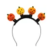 dodatek do stroju na halloween opaska dynie led swiecace tiara swieto dyni kostium