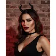 dodatek do stroju na halloween opaska na wlosy rogi diablicy czarna sukkub cosplay karnawal