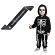 dodatek do stroju na halloween szarfa najlepszy kostium nagroda w konkursie czarna 160 cm