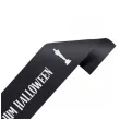 dodatek do stroju na halloween szarfa najlepszy kostium nagroda w konkursie czarna 160 cm