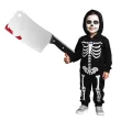 dodatek do stroju na halloween sztuczna bron tasak zakrwawiony cosplay morderca larp