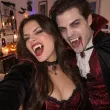 dodatek do stroju na halloween sztuczne zeby kly wampira termoplastyczne wampirzyca cosplay larp