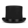 dodatek do stroju na karnawal kapelusz cylinder magik gentleman czarny elegancki