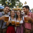 dodatek do stroju na oktoberfest wieczor kawalerski opaska na glowe kufle piwa do fotobudki