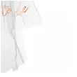 dodatek do stroju na wieczor panienski welon bride to be bialy rose gold 63 cm