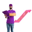 dodatek do stroju szarfa miss emerytka rozowa fuksja 160 cm