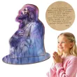 drewniana figurka z modlitwa jezus w czasie modlitwy dekoracja na wielkanoc 15 x 10 cm