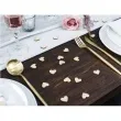drewniane konfetti serca 50szt partydeco