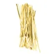 druciki kreatywne w plastiku zlote brewis 18 cm 50 szt